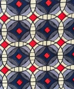 Apsara Unisex Vintage Charming Geometry Button-Up