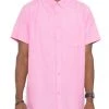Not Specified Men's Pastel Button Down Shirt Unisex