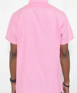 Not Specified Men's Pastel Button Down Shirt Unisex