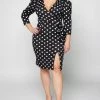 Not Specified Poppy Polka Dot Puff Sleeve Dress