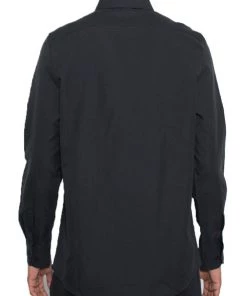 WEIV Men's Long-Sleeve Button Down Shirt Unisex