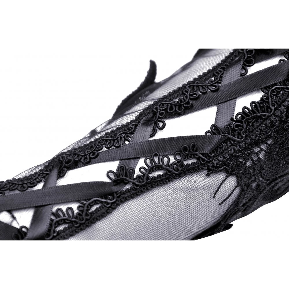Dark In Love Gothic Paisley Gloves 7 Dark In Love Gothic Paisley Gloves