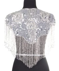Apple Accessories Beaded Beauty Fringe Shawl Gothic