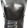 Not Specified Leather Waist Belt With Shoulder Straps Gothic