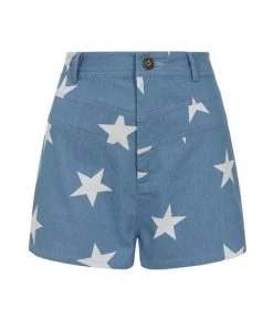 Bright & Beautiful Madison Acid Star Shorts Pinup