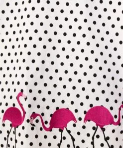 Collectif Fancy Flamingo Swing Skirt 7 Collectif Fancy Flamingo Swing Skirt