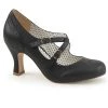 Demonia Black Flapper 35 Shoe