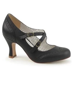 Demonia Black Flapper 35 Shoe