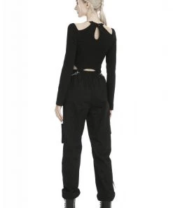 Dark In Love Gothic Punk Moto Joggers