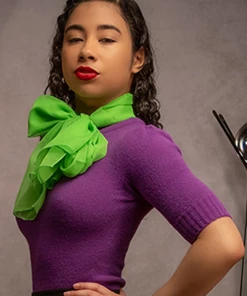 Not Specified Solid Chiffon Scarf