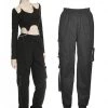 Dark In Love Gothic Punk Moto Joggers