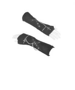 Dark In Love The Locomotive Rebel Wool Gloves Gothic