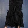 Dark In Love Osanna Adjustable Ruffle Skirt