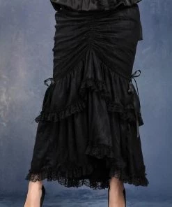 Dark In Love Osanna Adjustable Ruffle Skirt