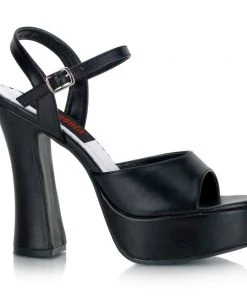 Demonia Pinup Dolly Platform Sandal Heel