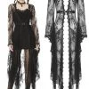 Dark In Love Gothic Obsidian Moon Fall Robe