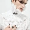 Punk Rave The Fool Neck Collar In White Gothic