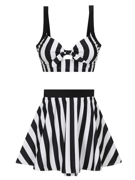 Collectif Beetle Stripe Knot Bikini Top 5 Collectif Beetle Stripe Knot Bikini Top