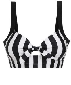 Collectif Beetle Stripe Knot Bikini Top 8 Collectif Beetle Stripe Knot Bikini Top