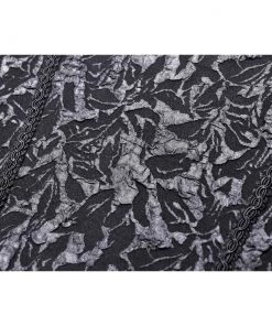 Dark In Love Gothic Black Garden Corset Top