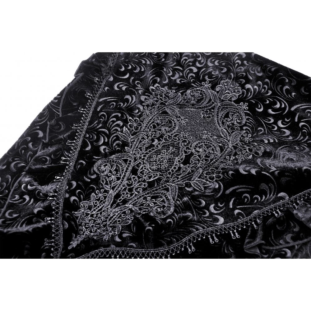 Dark In Love Gothic Miss Ernestine Fishtail Skirt 7 Dark In Love Gothic Miss Ernestine Fishtail Skirt