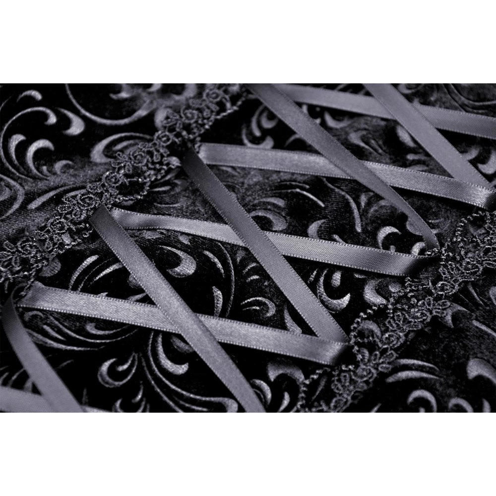 Dark In Love Gothic Miss Ernestine Fishtail Skirt 8 Dark In Love Gothic Miss Ernestine Fishtail Skirt