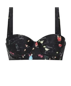 Collectif Pinup Cocktail Menu Bikini Top