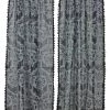 Sourpuss Spooky Damask Window Curtains
