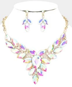 Not Specified Lady Clarice Marquise Necklace Set Victorian