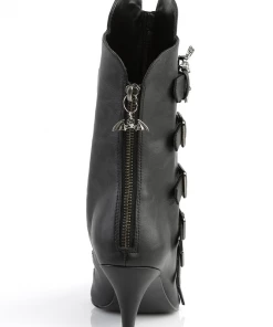 Demonia Nocturne Bats Heel Booties Gothic 8 Demonia Nocturne Bats Heel Booties Gothic