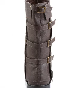 Funtasma Gotham 105 Brown Leather Boots