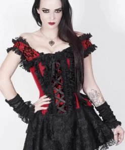 Subculture Corsets Helena Corset Dress In Satin