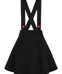 Collectif Klara Suspender Skater Skirt