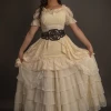 Not Specified Caelius Victorian Skirt In Ivory