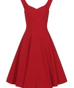Collectif Prunella Plain Swing Dress 11 Collectif Prunella Plain Swing Dress