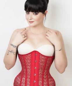 Subculture Corsets & Clothing Budding Rose Mesh Underbust Corset 11 Subculture Corsets & Clothing Budding Rose Mesh Underbust Corset