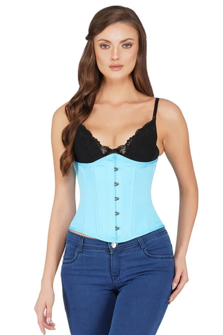 Not Specified Delaney Corset In Duchess Satin 2 Not Specified Delaney Corset In Duchess Satin