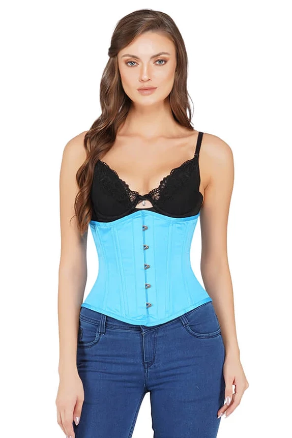 Not Specified Delaney Corset In Duchess Satin 3 Not Specified Delaney Corset In Duchess Satin