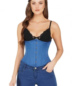 Not Specified Delaney Corset In Duchess Satin