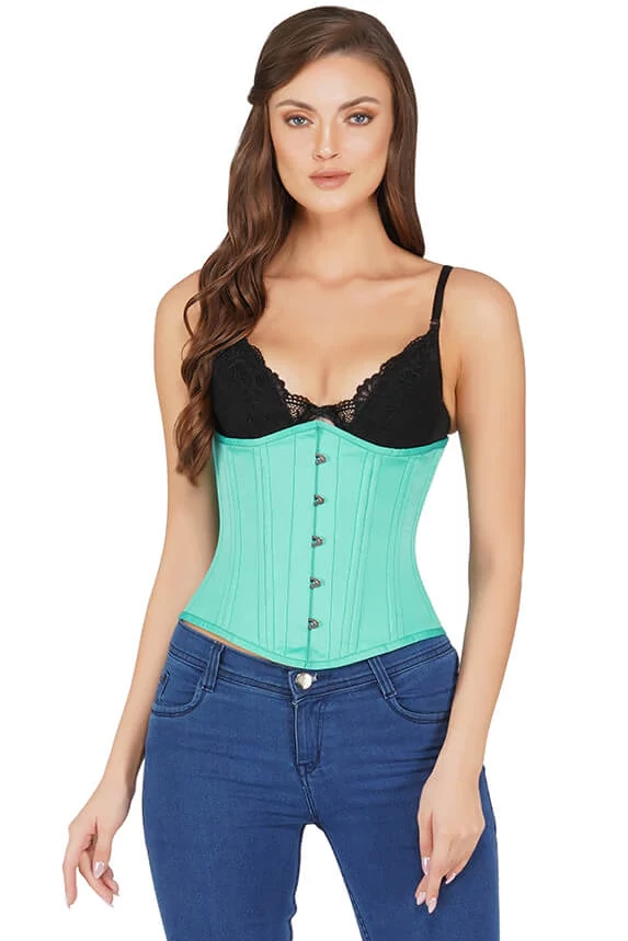 Not Specified Delaney Corset In Duchess Satin 4 Not Specified Delaney Corset In Duchess Satin