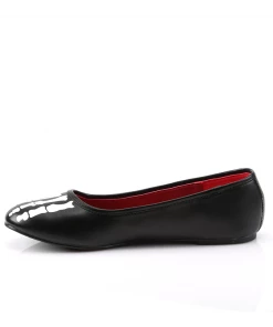 Funtasma Gothic X-Ray Ballet Flats