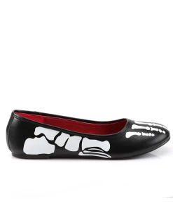 Funtasma Gothic X-Ray Ballet Flats
