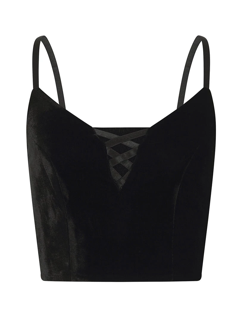 Collectif Xia Velvet Tank Top Gothic 2 Collectif Xia Velvet Tank Top Gothic