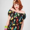 Collectif Aldea Cacti Forest Top Pinup