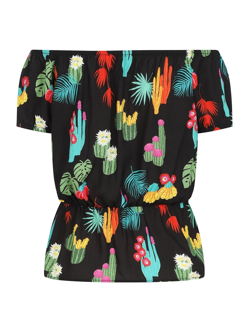 Collectif Aldea Cacti Forest Top Pinup 3 Collectif Aldea Cacti Forest Top Pinup