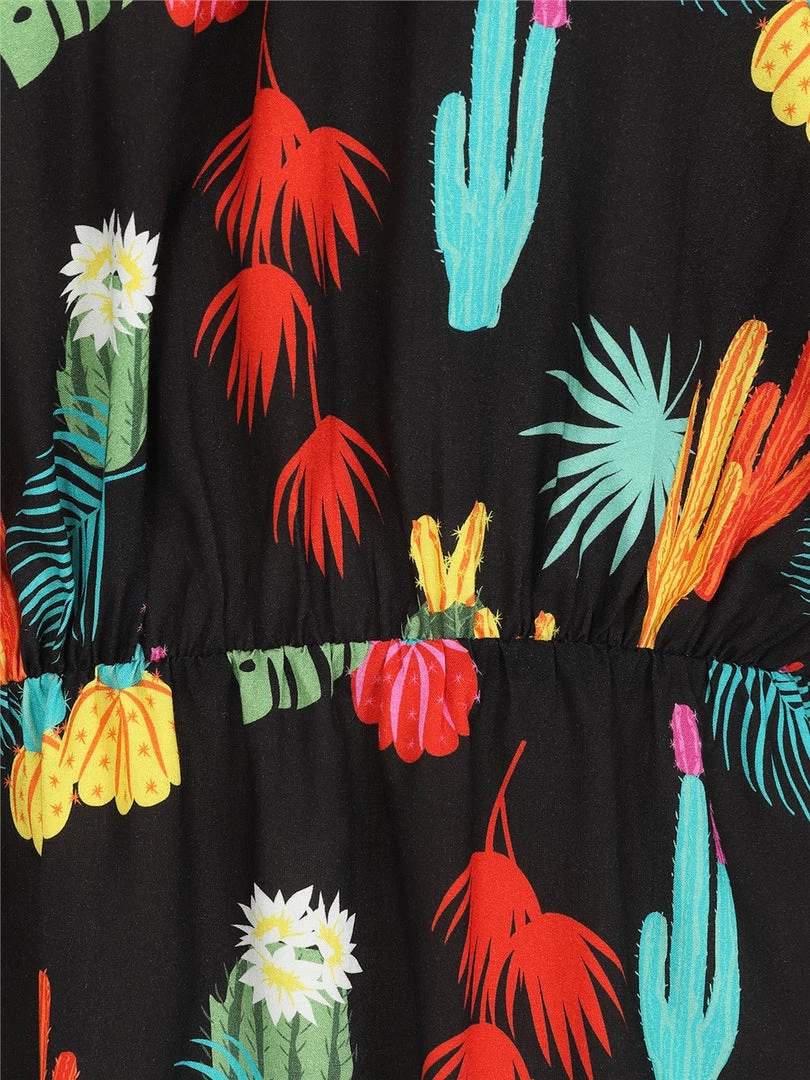 Collectif Aldea Cacti Forest Top Pinup 5 Collectif Aldea Cacti Forest Top Pinup