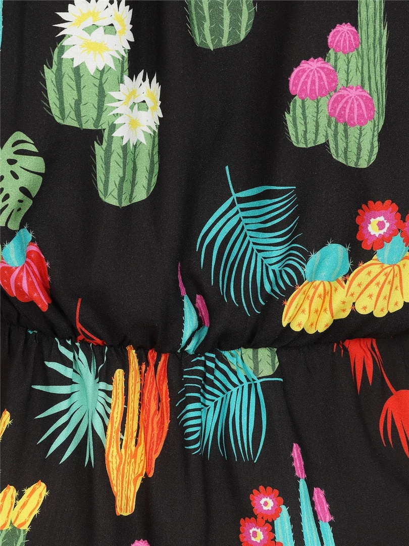 Collectif Aldea Cacti Forest Top Pinup 4 Collectif Aldea Cacti Forest Top Pinup