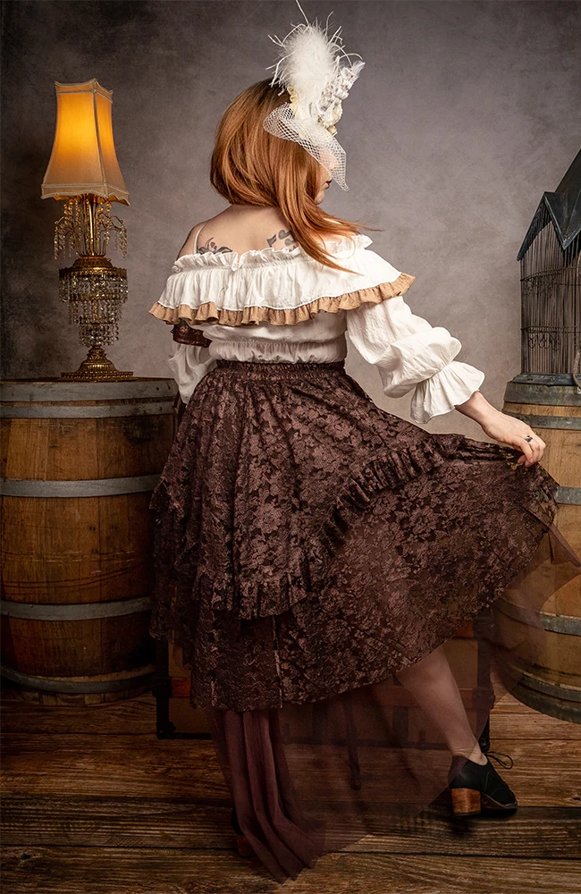 Subculture Corsets & Clothing Marie's Lace Dreams Skirt Gothic 5 Subculture Corsets & Clothing Marie's Lace Dreams Skirt Gothic