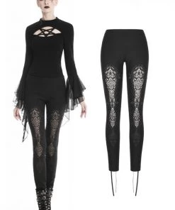 Dark In Love Gothic Mystica Lace Leggings