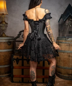 Subculture Corsets Helena Corset Dress In Satin